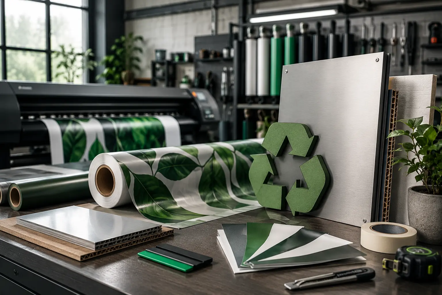 Nachhaltige Werbetechnik von JustSigns