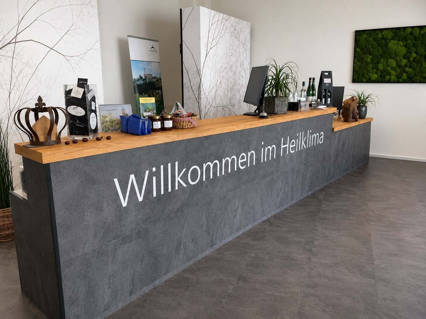 Folierung in einem Eingangsbereich